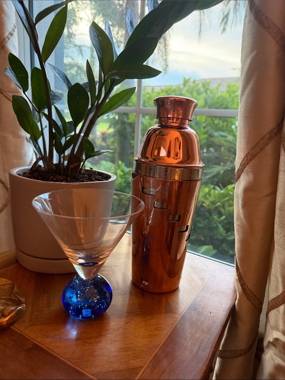 Copper Oggi Cocktail Shaker